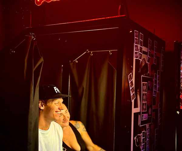 Photobooth at Spinners Bar and Bowl